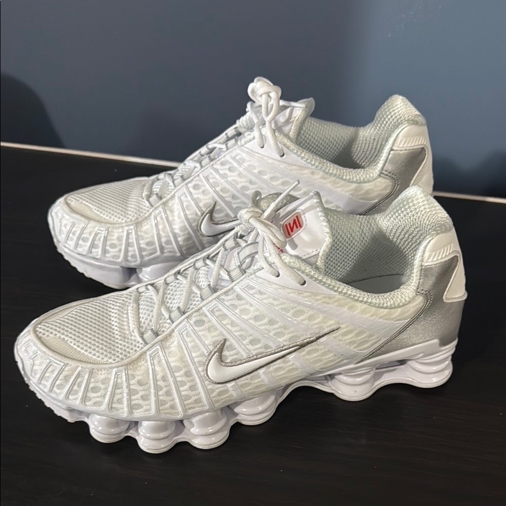 White Nike Shox TL